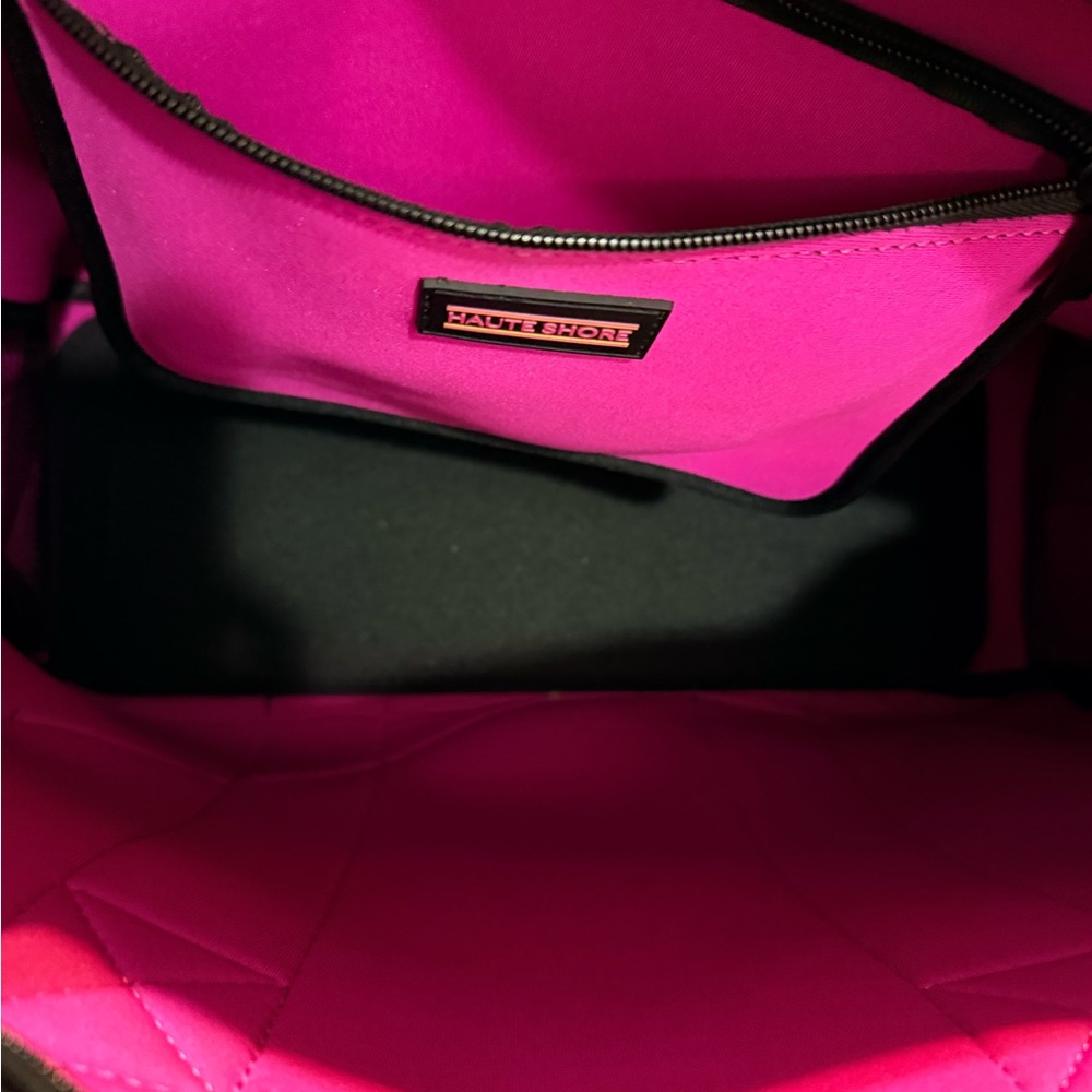 Haute Shore Billie Epic Tennis Camouflage Bag Set with Pink Stripes - Picture 2 of 9